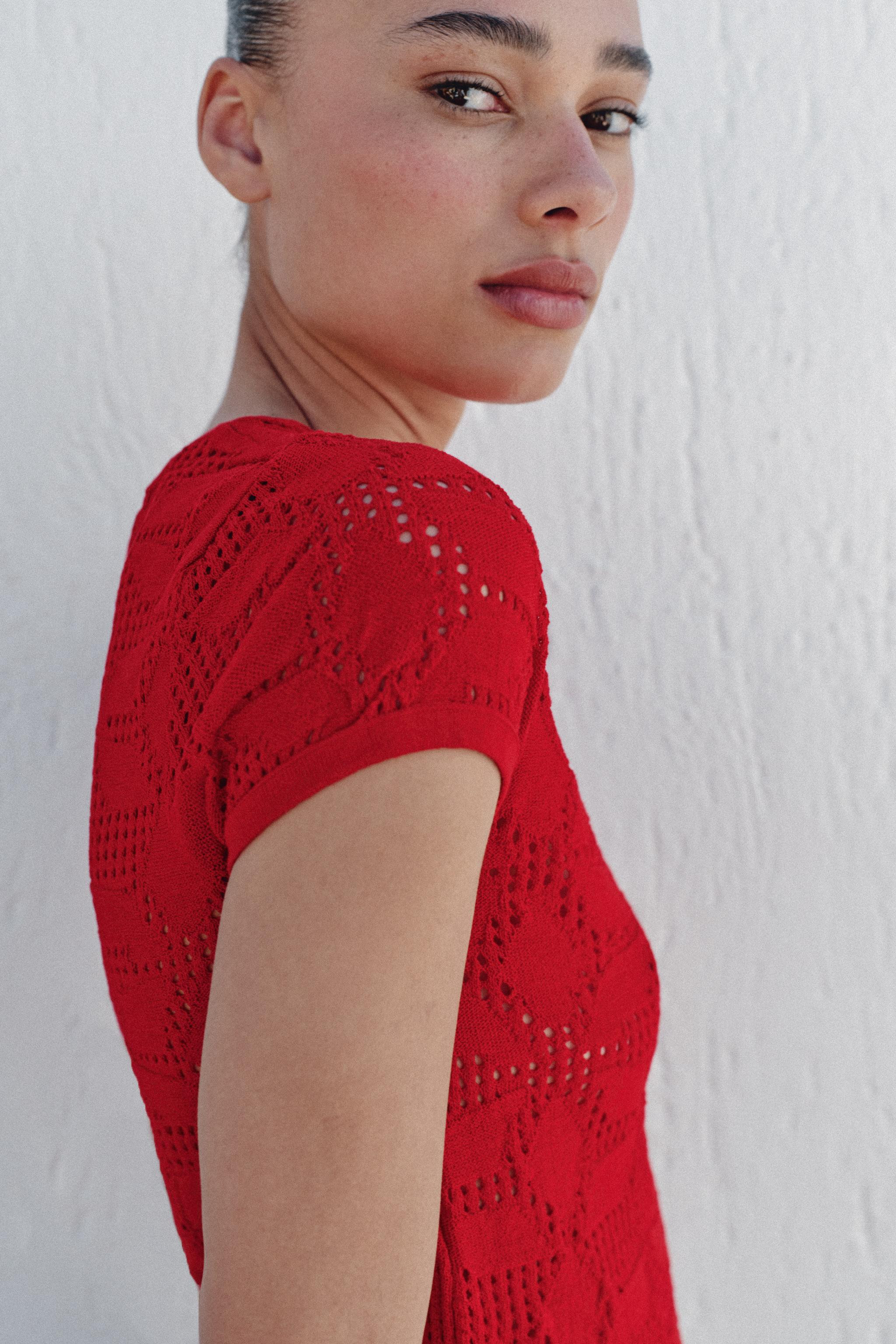 TEXTURED KNIT TOP | Zara US