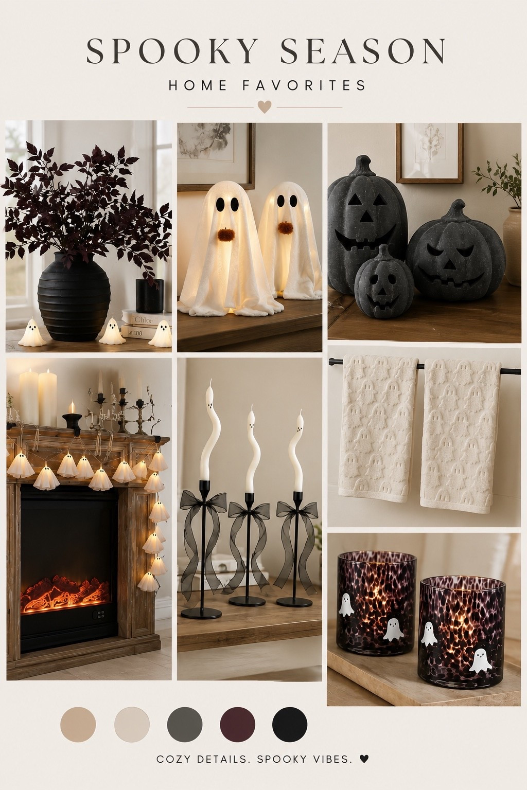 👻 Neutral Halloween is officially my favorite aesthetic this year. These cozy Amazon finds are giving spooky without the clutter—think glowing ghosts, black pumpkins, ghost hand towels, and the cutest seasonal accents for a modern home. Most of these are budget-friendly and always sell out fast, so I’m linking everything before it’s gone! 🖤🍂 #LTKHalloween #AmazonHomeFinds

#LTKSaleAlert #LTKSeasonal #LTKHome