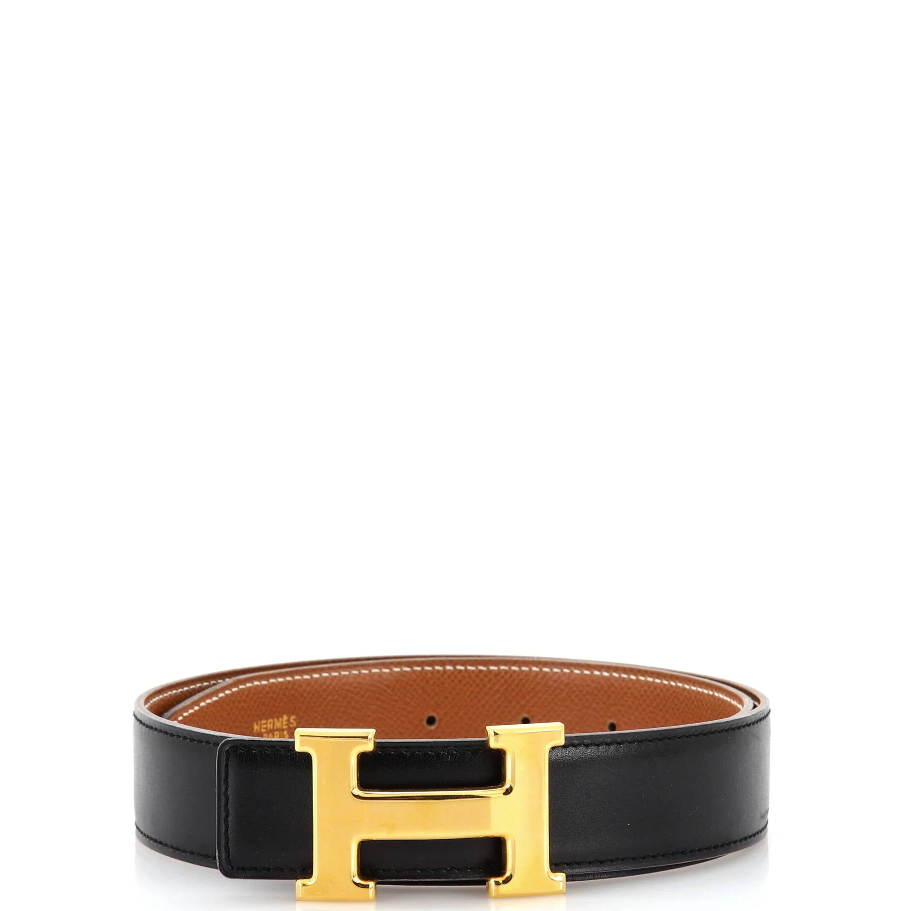 Constance Reversible Belt Leather Medium 65 | Shop Simon