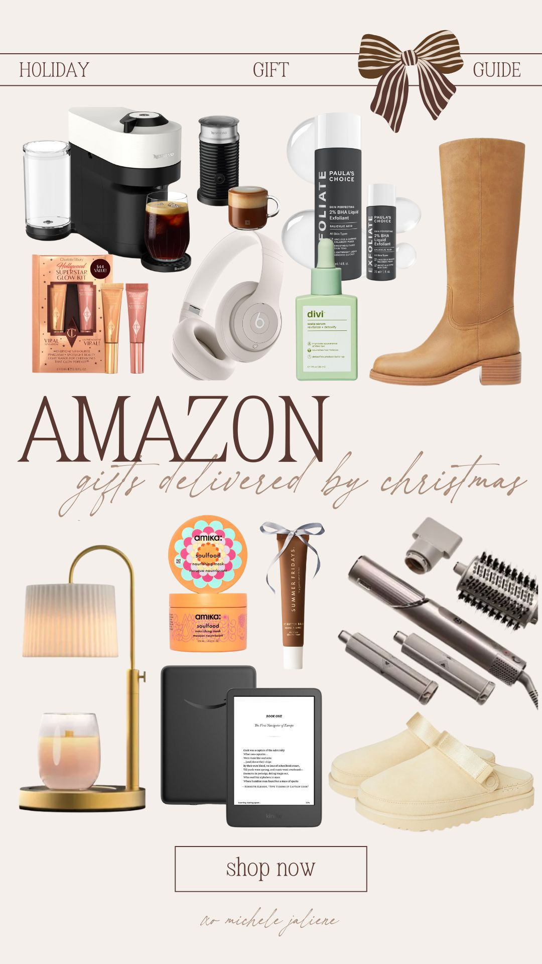amazon gifts delivered in time for christmas 🤍

amazon gifts, gift guide, gifts for her, gifts for sister, amazon fashion, divi, amika, amika, summer fridays, finds under 100, michele jaliene 

 #LTKGiftGuide #LTKHoliday #LTKFindsUnder100