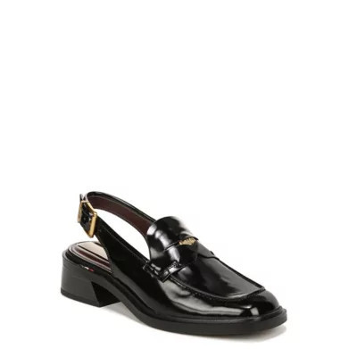 Franco Sarto Women's Giada Slingback Loafer Heel, Black, 6.5M | Belk
