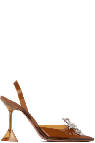 SSENSE Exclusive Brown Rosie Heels | SSENSE
