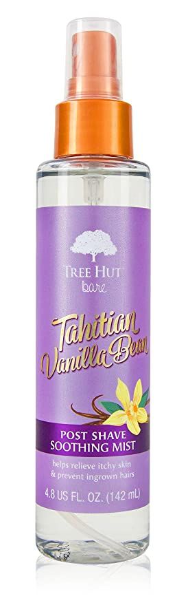 Tree Hut Bare Tahitian Vanilla Post Shave Mist, 4.8 fl oz, After Shave Spray, Soothe & Smooth Aga... | Amazon (US)