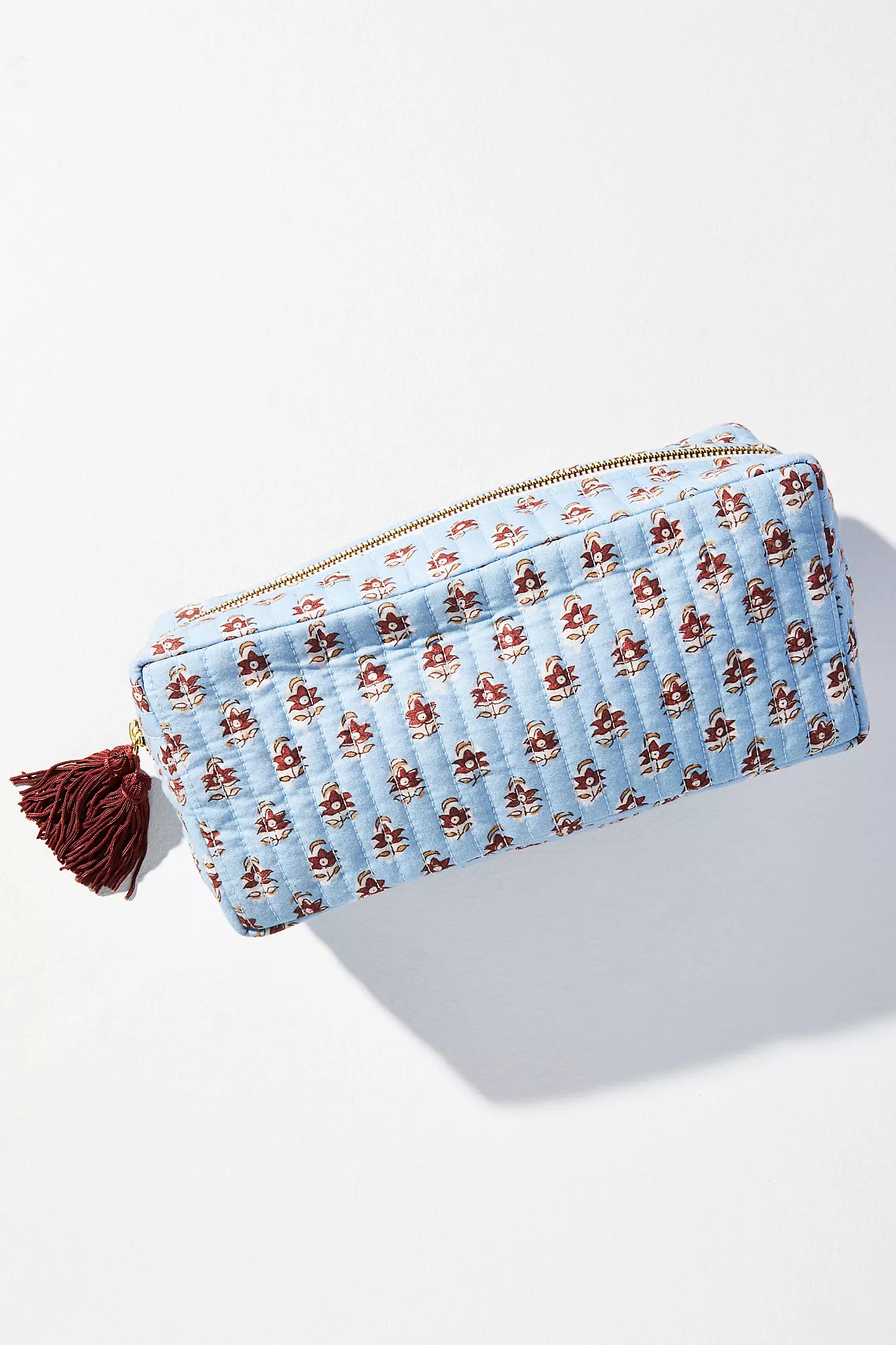 Tassel Printed Cosmetic Bag | Anthropologie (US)
