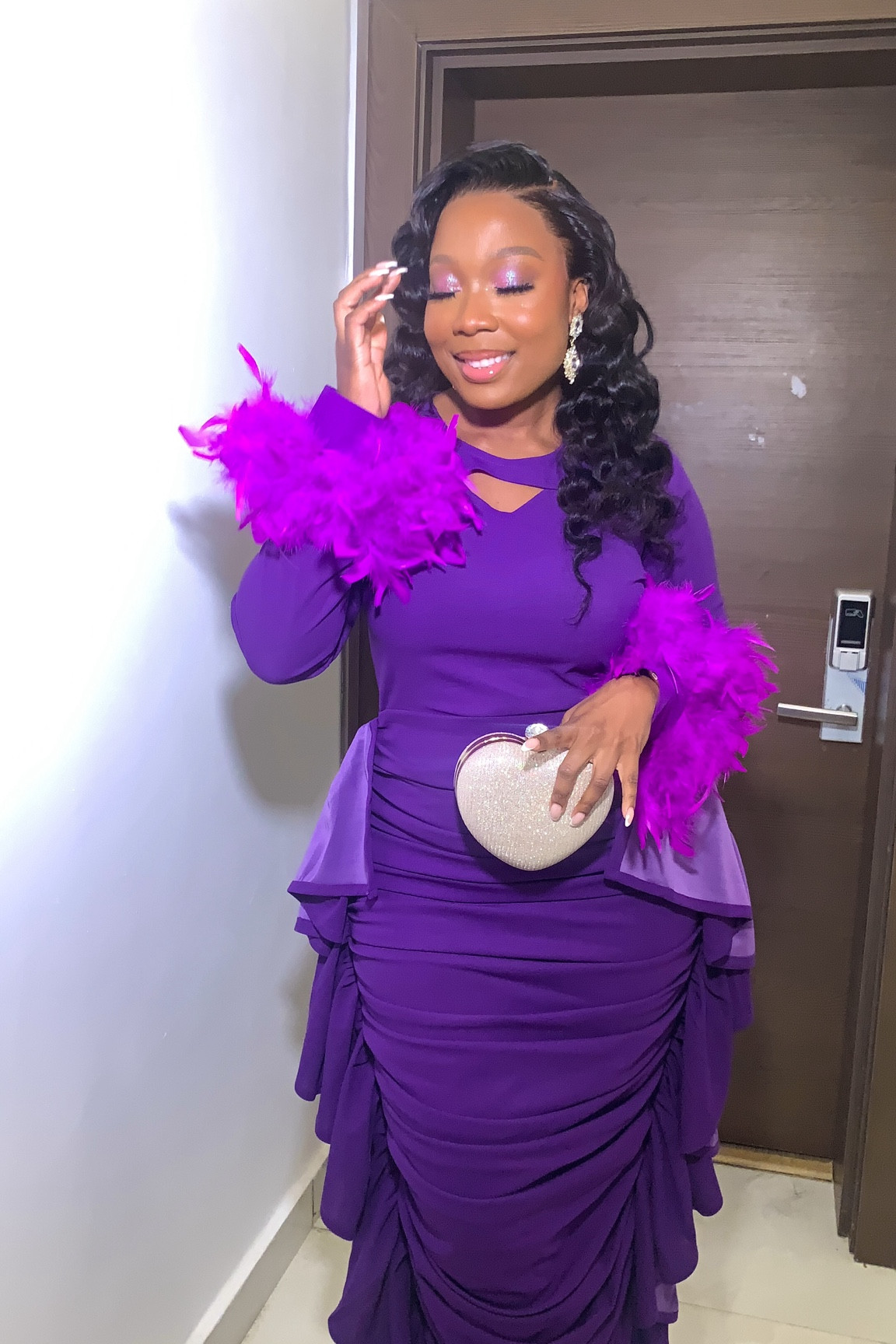 When the dress code calls for purple...

#LTKstyletip #LTKHoliday