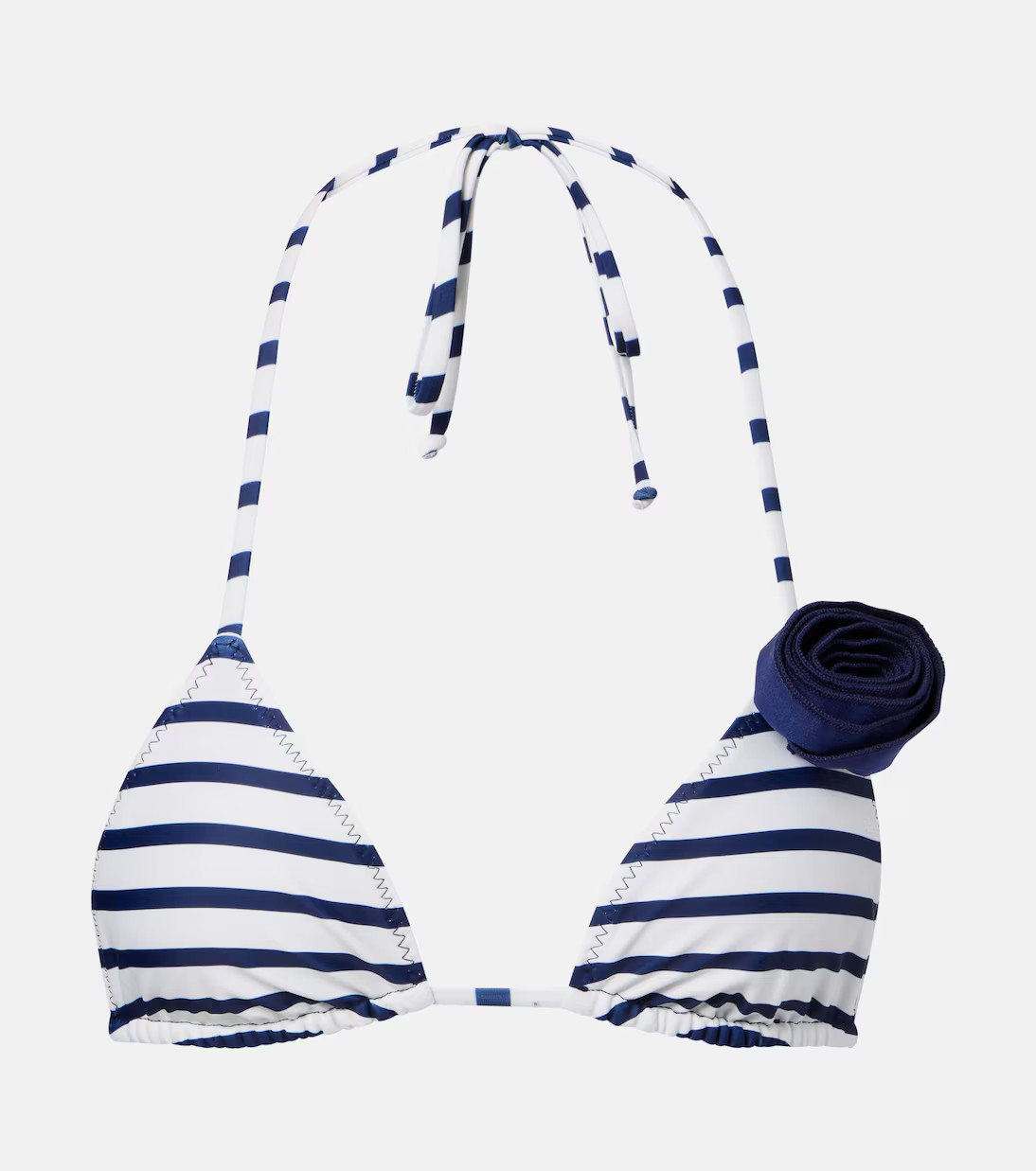 Rose 90s floral-appliqué bikini top | Mytheresa (US/CA)