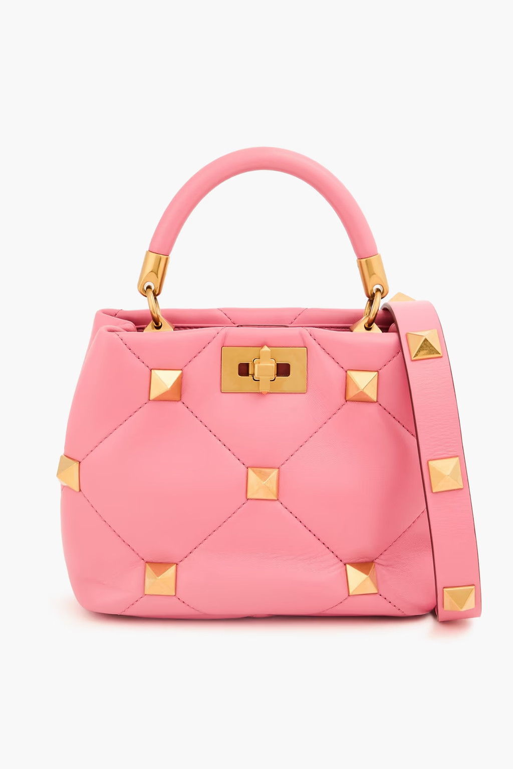 Roman Stud quilted leather tote | The Outnet (US and CA)