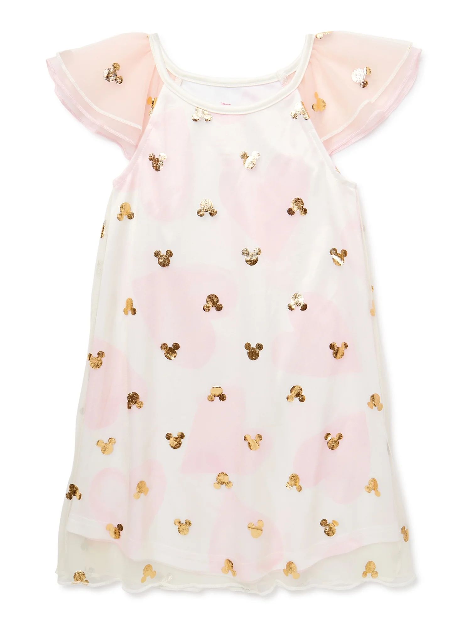 Disney Minnie Mouse Toddler Girls Valentine's Day Nightgown, Sizes 12M-5T | Walmart (US)