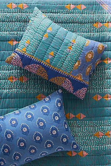 Upcycled Vendima Shams, Set of 2 | Anthropologie (US)