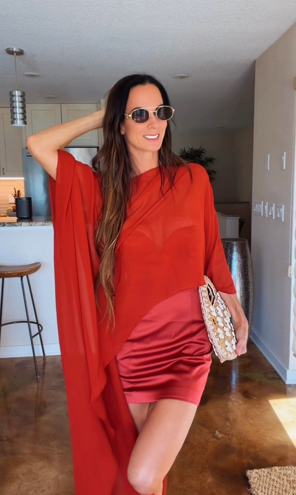 Apparently I’m in my red era ❤️‍🔥

This 2-piece dress is giving drama in the BEST way. I could’ve dressed her up…but obviously I took her on a tropical vacation instead. 🌴🍹

Chloé jelly heels + the cutest fish bag and we’re OUT. ✈️

Wearing XS

#VacationStyle #ResortWear #RedDress #SummerStyle #OOTD

#LTKgrwm #LTKootd #LTKdayinmylife