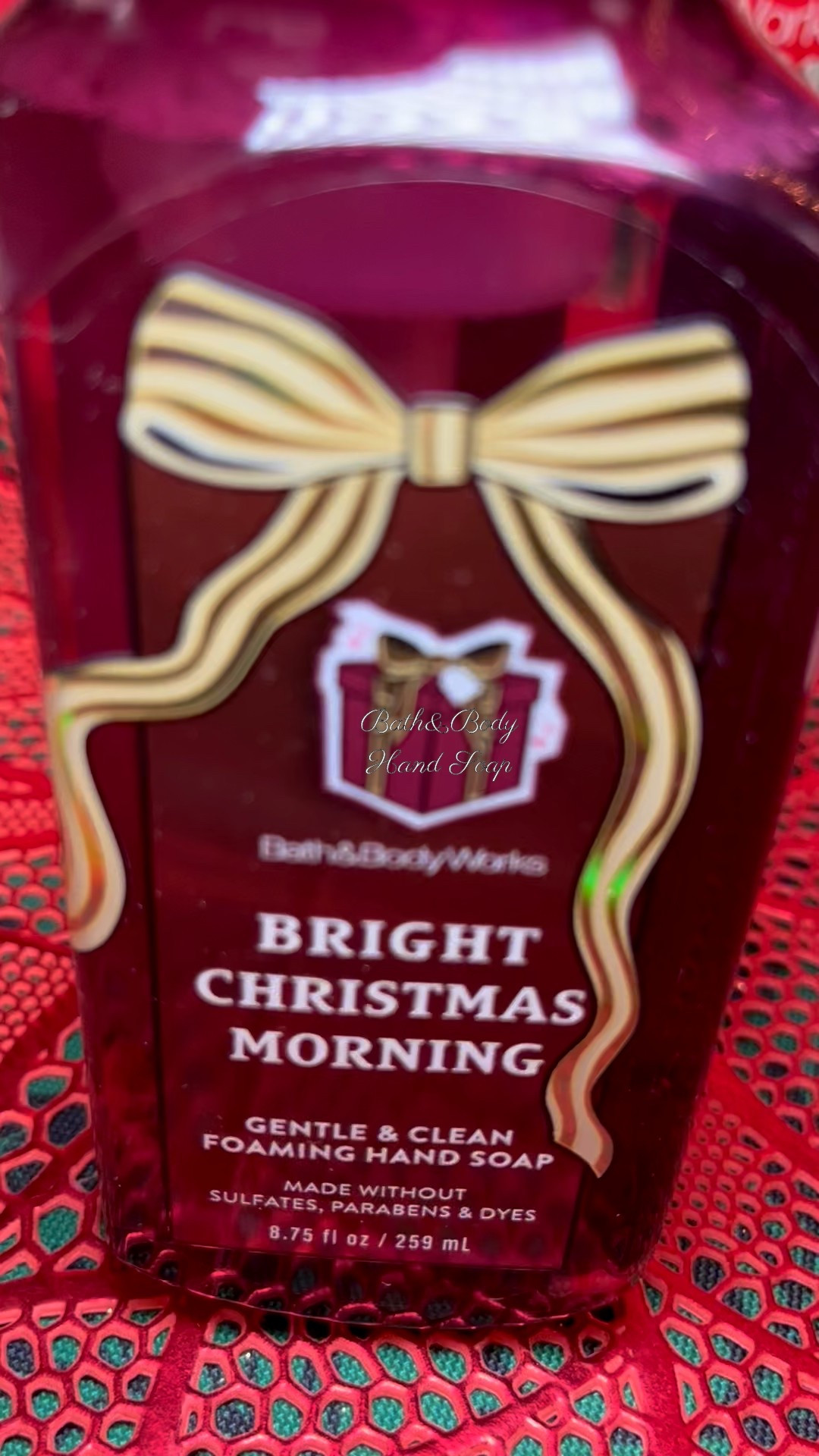 Morning routine feels a little more magical this time of year
This Bright Christmas Morning soap brings the prettiest holiday scent of light berries, fresh citrus, and those cozy Christmas vibes that make even washing your hands feel special. A perfect stocking stuffer ♥️


#LTKHoliday #LTKselfcare #LTKGiftGuide