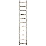 Creative Co-op Decorative Wood Ladder, Distressed White | Amazon (US)