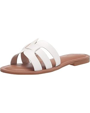 The Drop Women's Monika Flat H-Band Slide Sandal | Amazon (US)