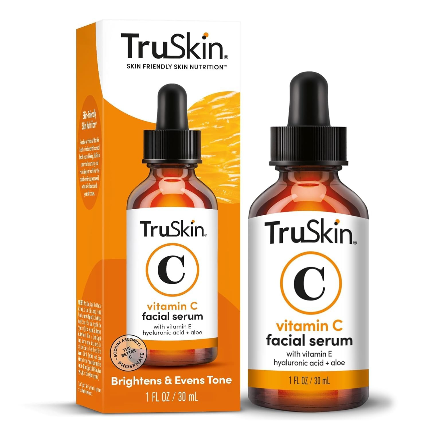 TruSkin Vitamin C Serum For Face – Anti Aging Formula with Vitamin C, Hyaluronic Acid, Vitamin ... | Amazon (US)