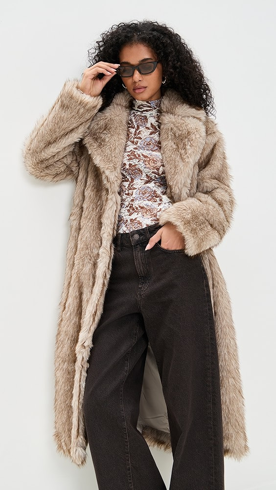 Long Fur Coat | Shopbop