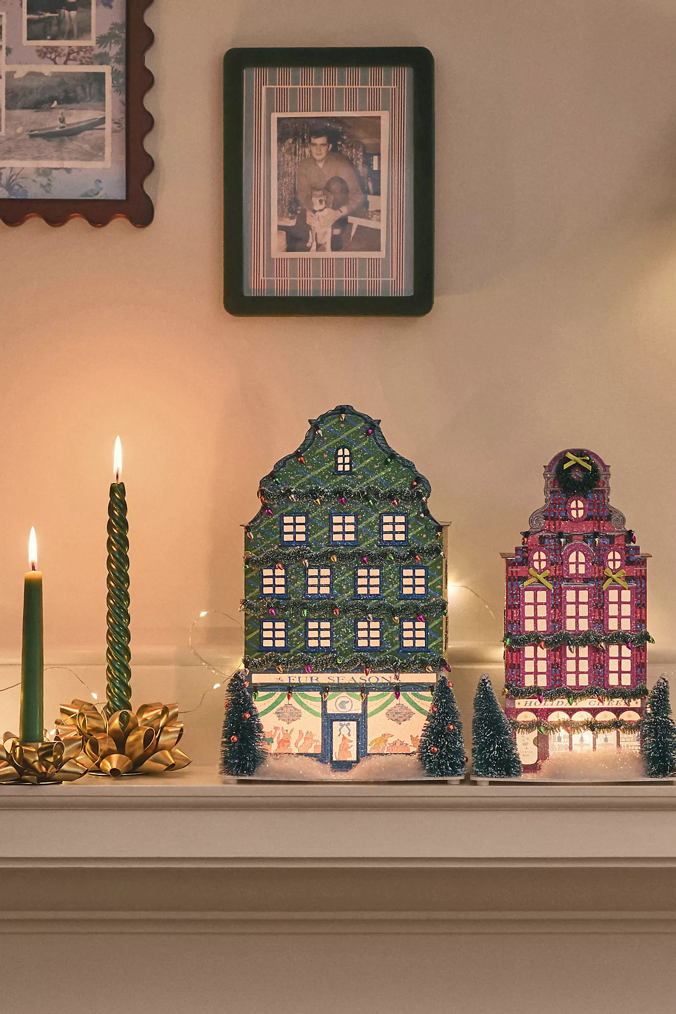 Emily Taylor x Anthropologie Light-Up Holiday House | Anthropologie (US)