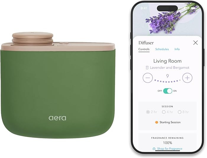 Aera Mini Home Fragrance Diffuser Plug-In: Smart Home App Aroma Control, Essential Oil & Aromathe... | Amazon (US)