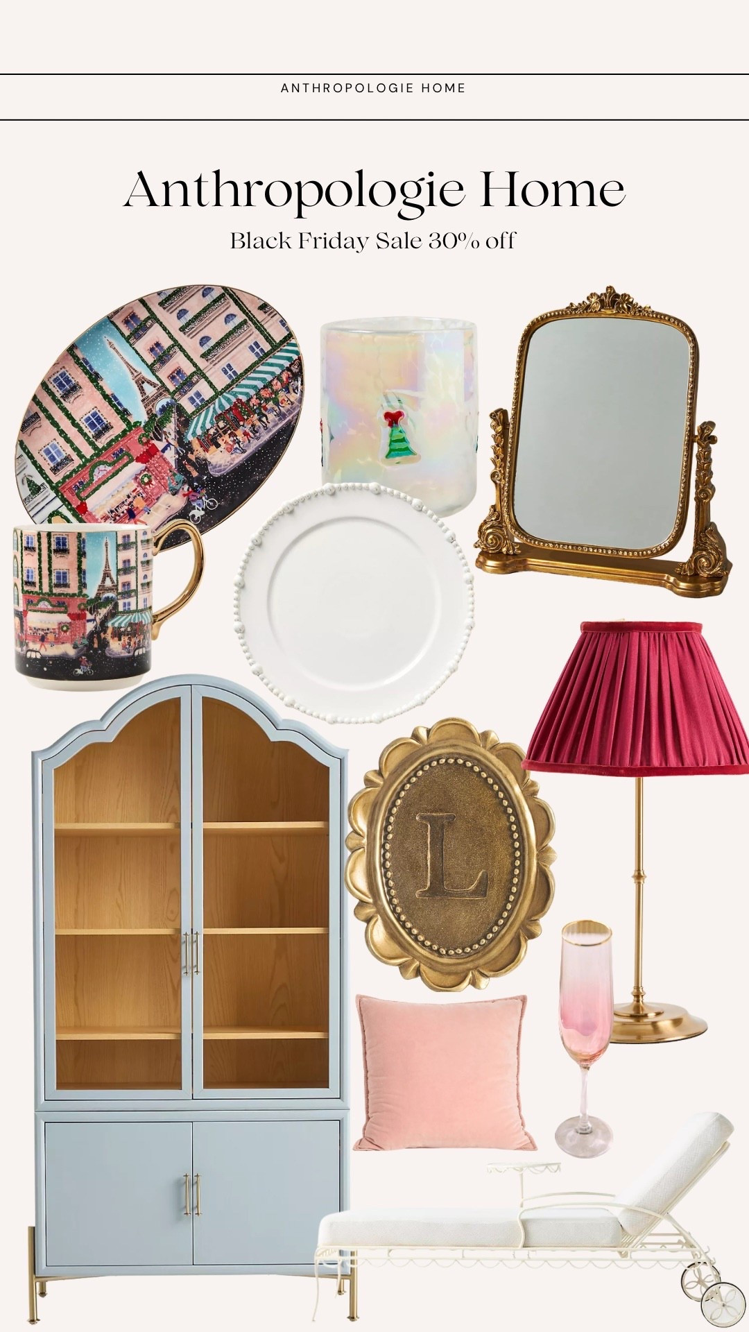 Anthro home is also having a sale. Everything is 30% off.

#LTKSaleAlert #LTKSeasonal #LTKHome