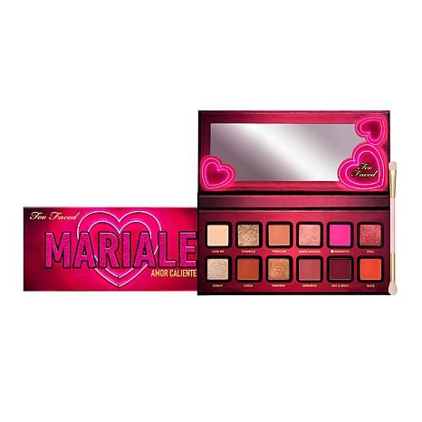 Too Faced Mariale Palette with Dual-Ended Eyeshadow Brush | HSN