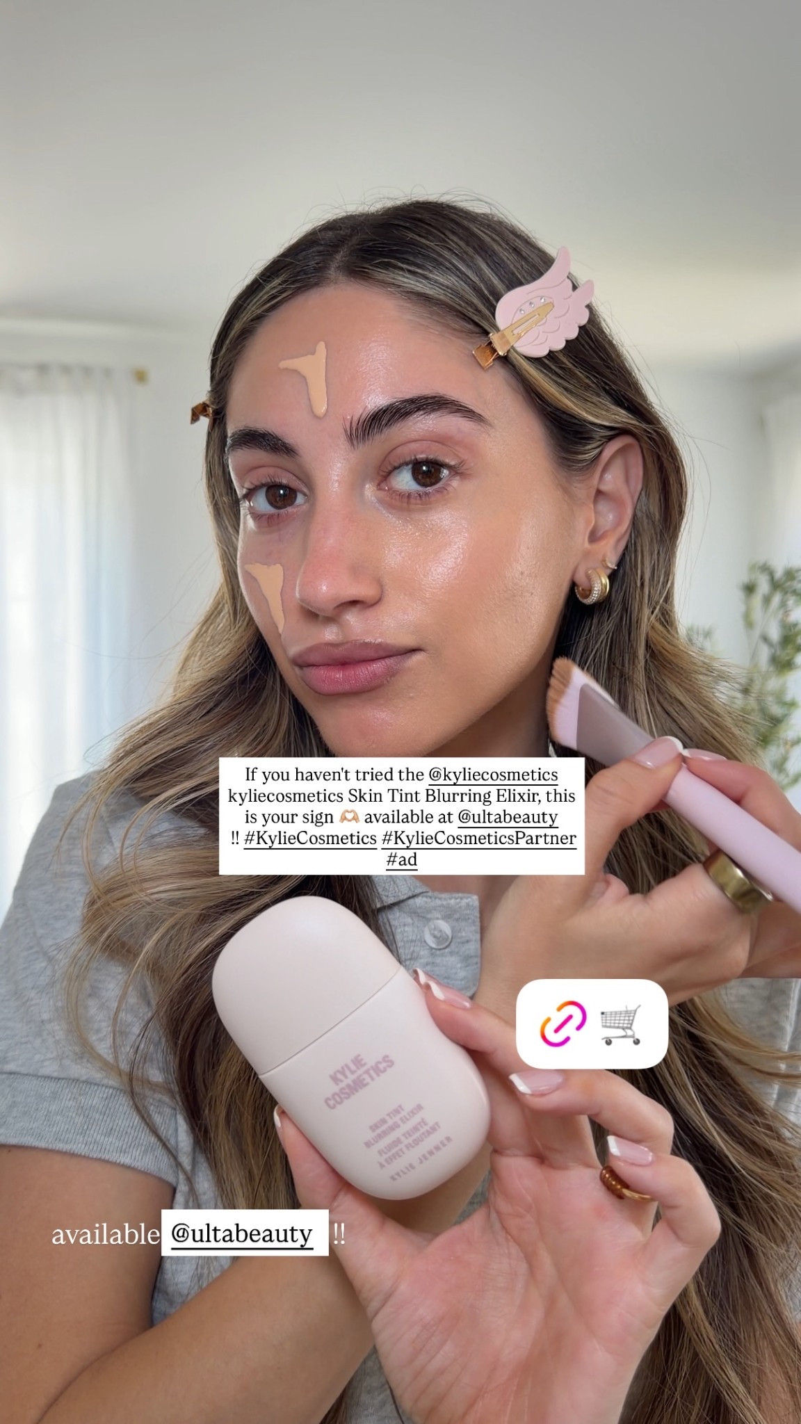 If you haven't tried the @kyliecosmetics kyliecosmetics Skin Tint Blurring Elixir, this is your sign 🫶🏼 available at @ultabeauty 
 !! #KylieCosmetics #KylieCosmeticsPartner #ad  @ultabeauty