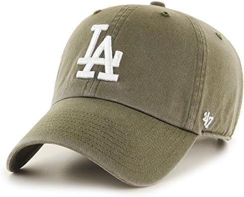 '47 Brand Adjustable Cap - Clean UP LA Dodgers Sandalwood | Amazon (US)