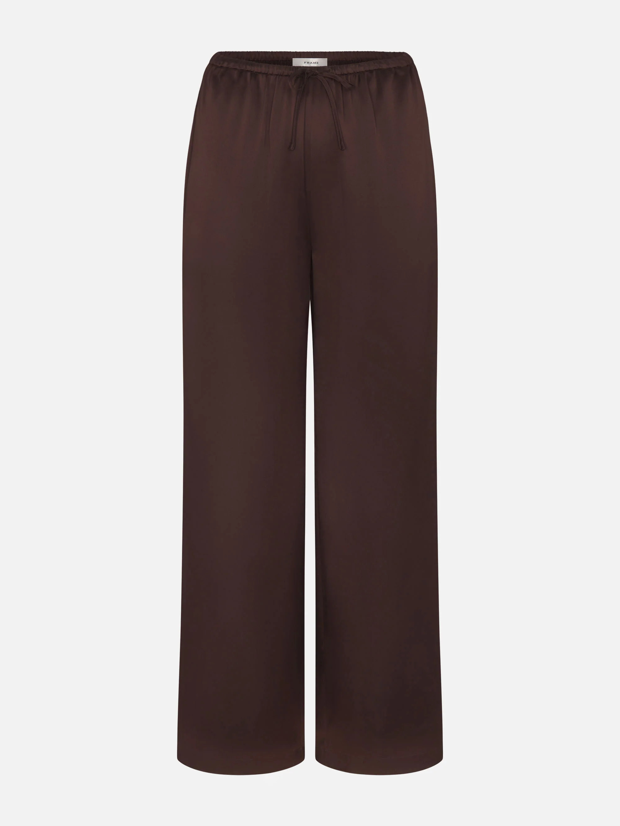 THE SILK LOUNGE PANT AMERICANO | Frame Denim