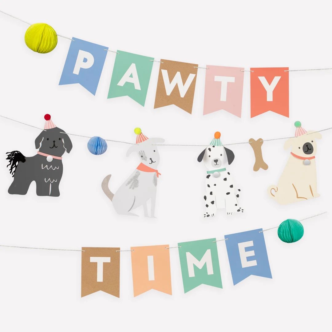 Puppy Party Garland (6ft) | Etsy (US)