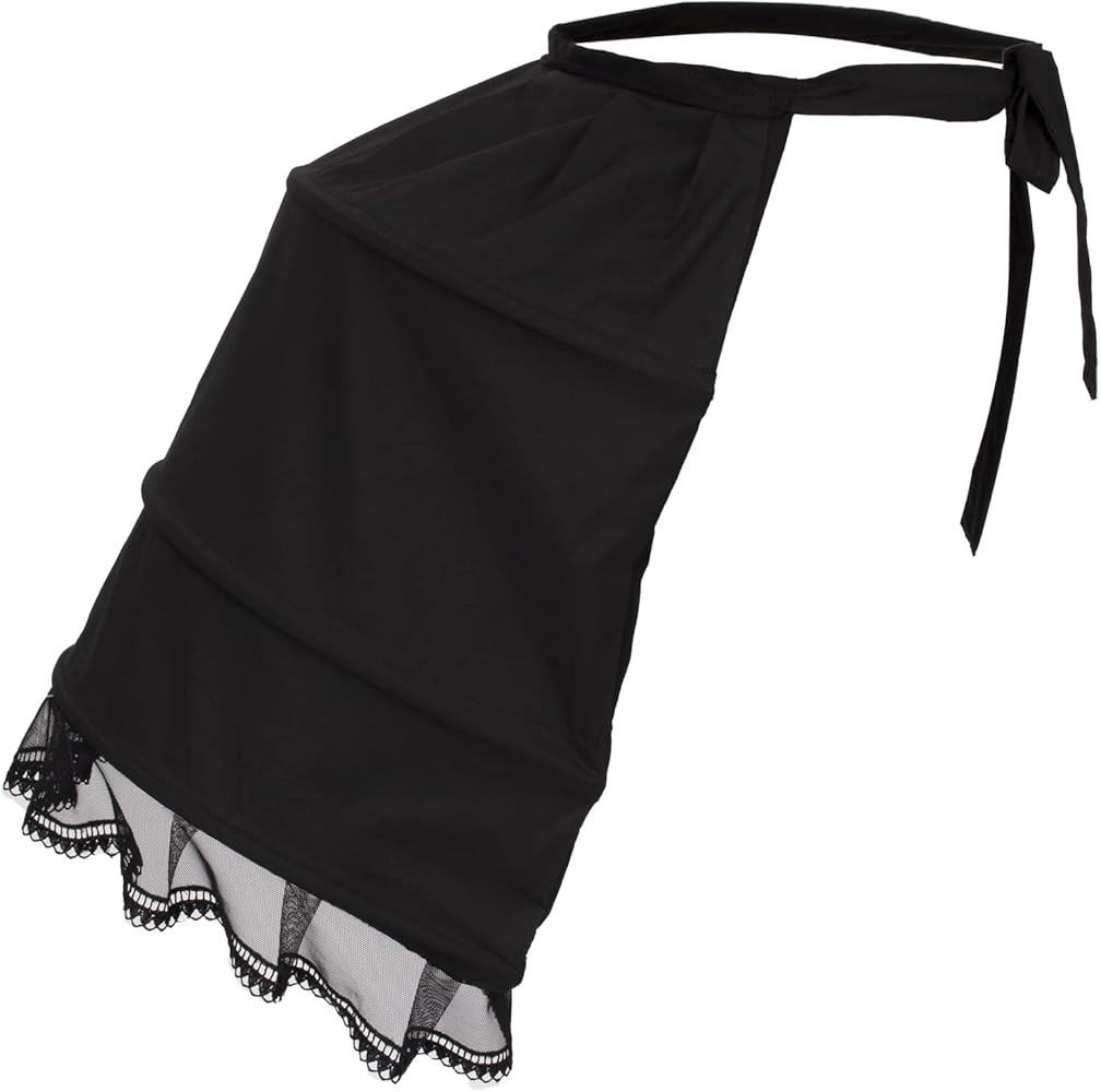 MAYSONG Victorian Rococo Dress Crinoline Hoop Bustle Cage Pannier | Amazon (US)