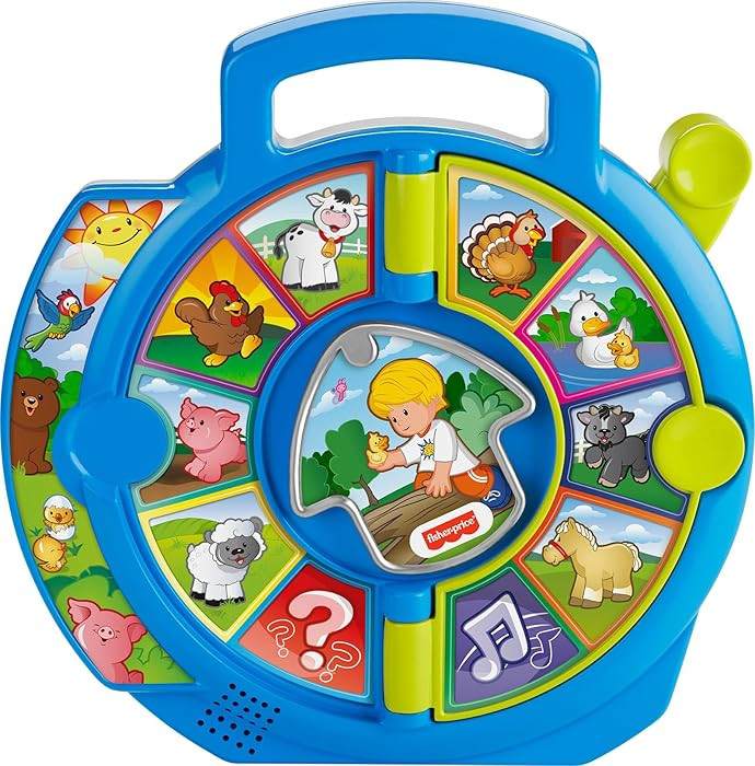 Fisher-Price Little People Toddler Learning Toy World of Animals See ‘N Say with Music and Soun... | Amazon (US)