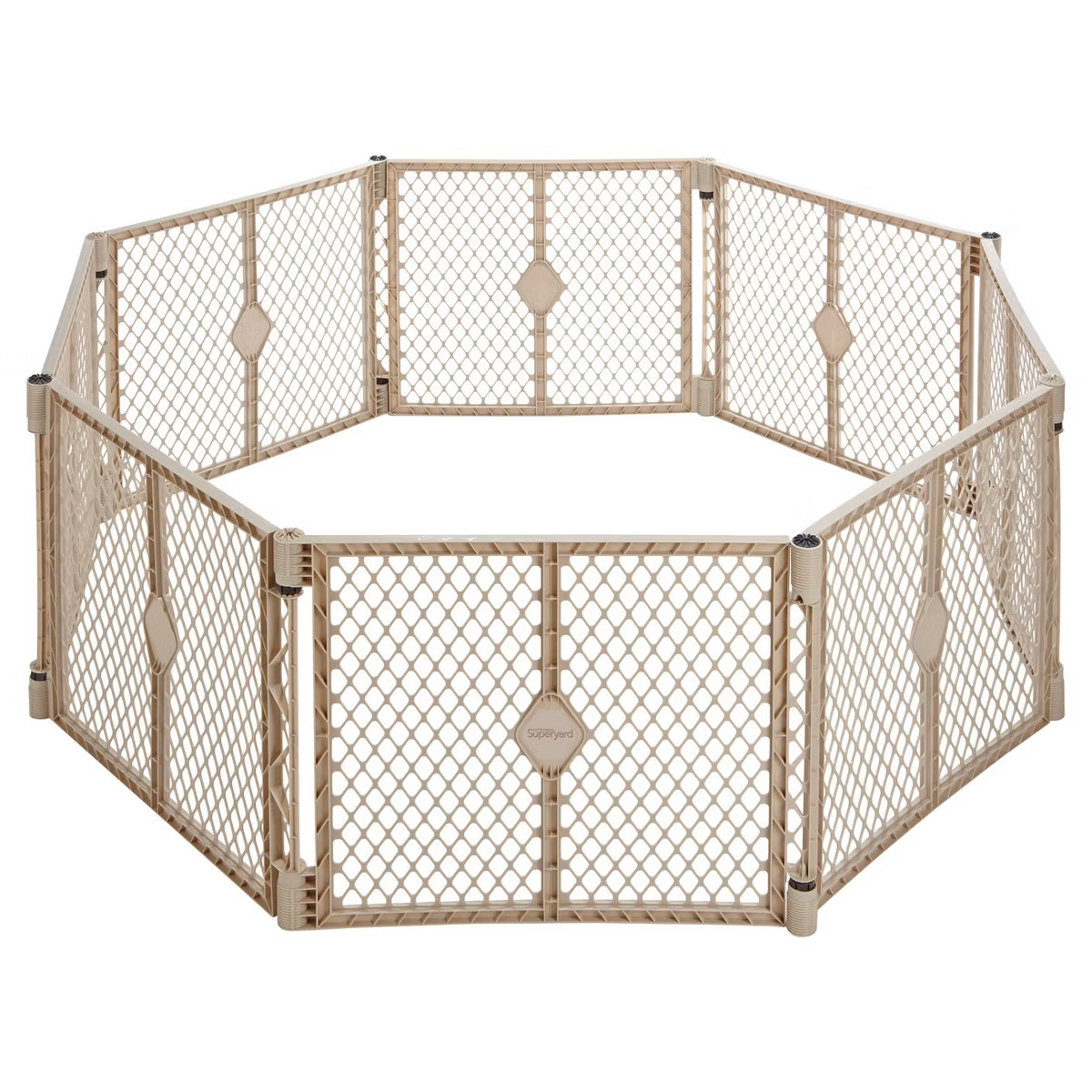 Toddleroo by North States Superyard Indoor Outdoor 8 Panel Freestanding Gate | Target