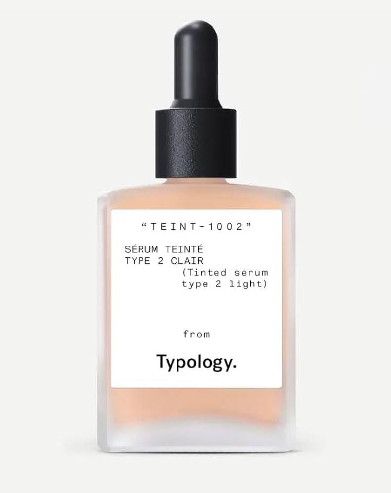 Typology Tinted Serum with Vitamin C, Squalane & Aloe Vera - Type 2 / Light | Amazon (US)