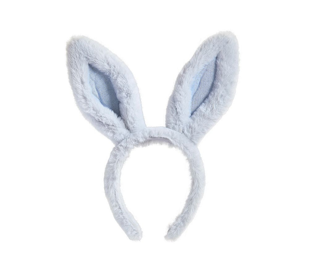Fur Bunny Ears, Blue | Pottery Barn Kids