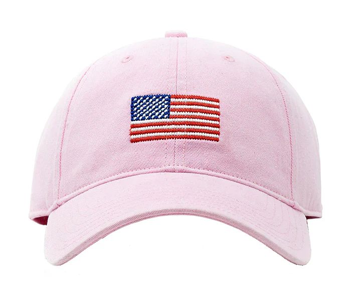 Needlepoint American Flag Hat - Harding Lane | JoJo Mommy