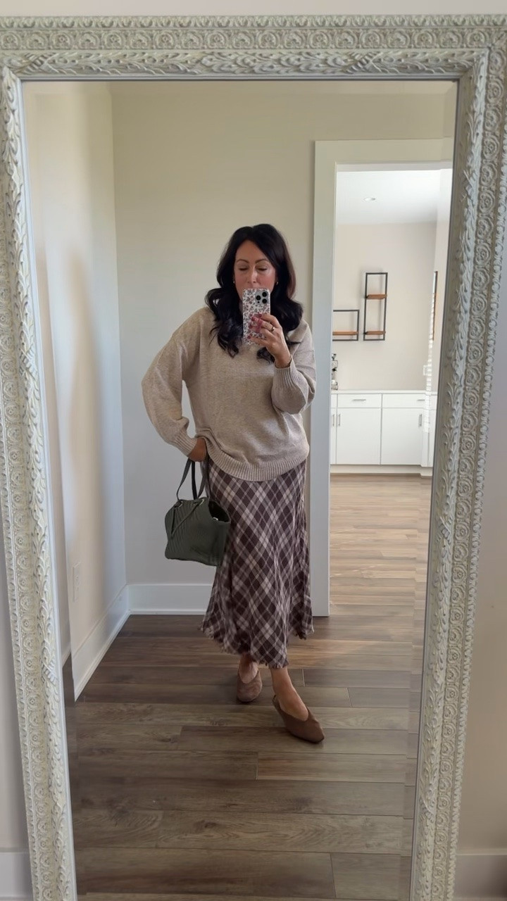 Weekly Target Tuesday finds! 🎯 This plaid skirt is back in stock so I had to share. Love this oversized sweater. Obsessed with these little mules. @Target

#LTKootd #LTKSeasonal #LTKfitnessgoals