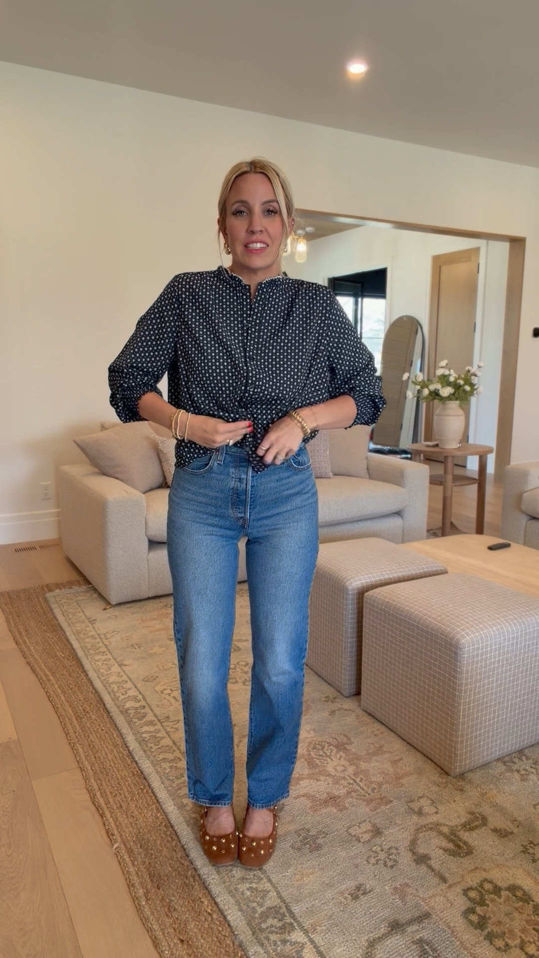 Walmart always comes out with the best blouses! I did a size M

#LTKValentine #LTKootd #LTKdayinmylife