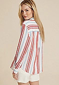 Cool Cotton Relaxed Button Up Shirt | Maurices