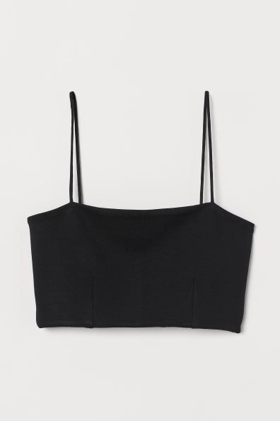 Cropped top | H&M (UK, MY, IN, SG, PH, TW, HK)