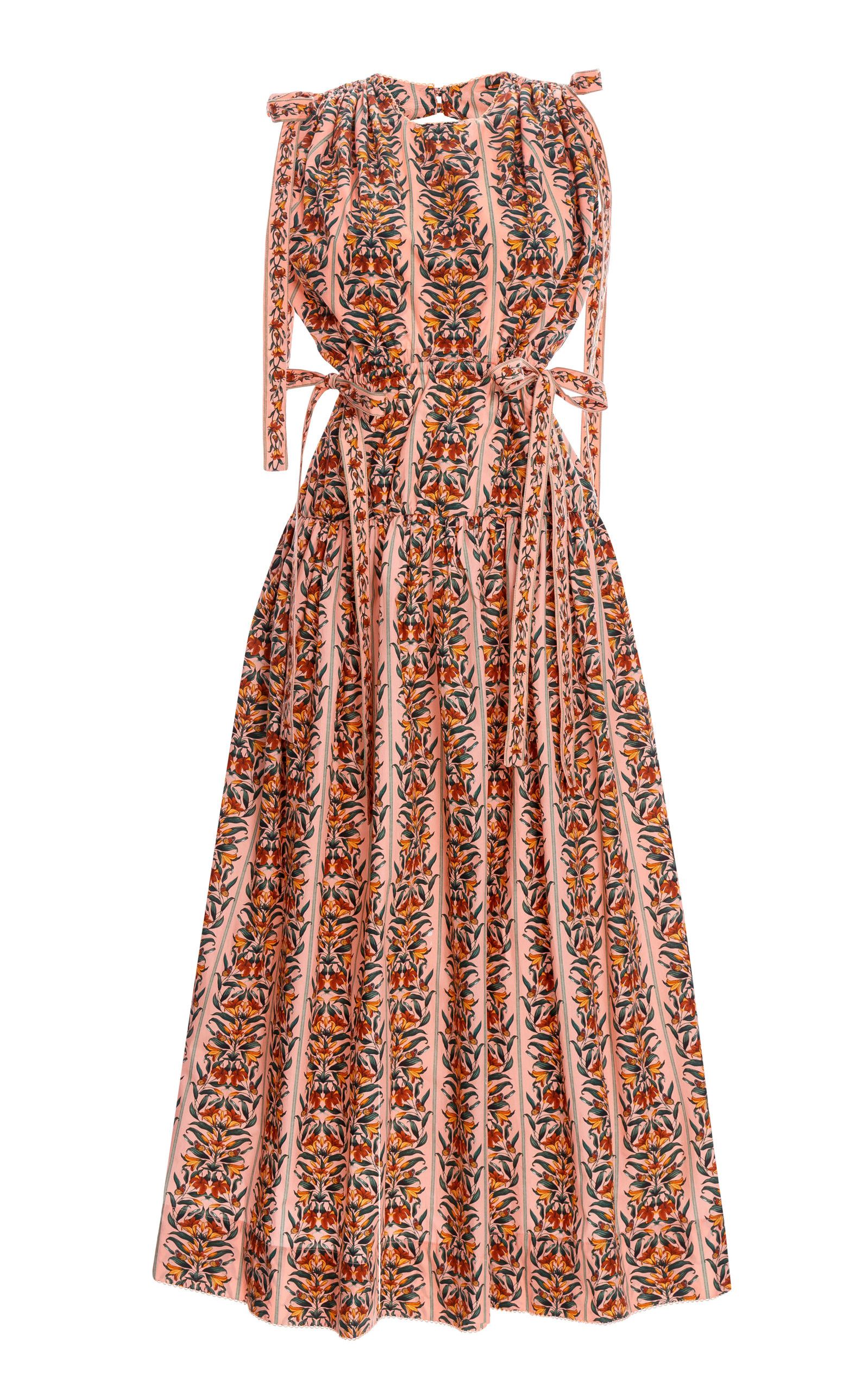 Guaguanco Monarca Rosa Cotton Midi Dress | Moda Operandi (Global)