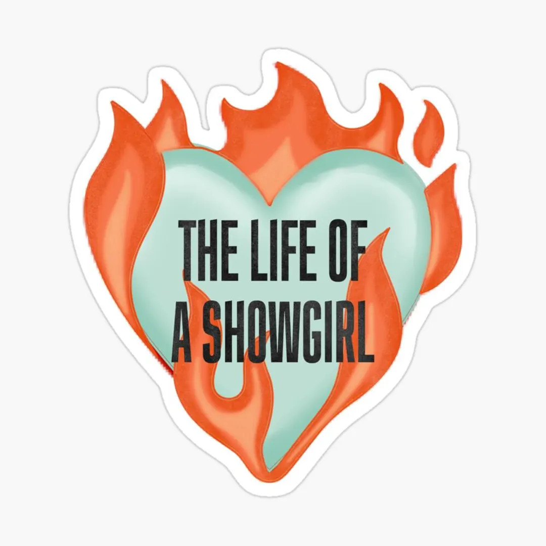 Taylor Swift the Life of A Showgirl New Album TS12 Sticker - Etsy | Etsy (US)