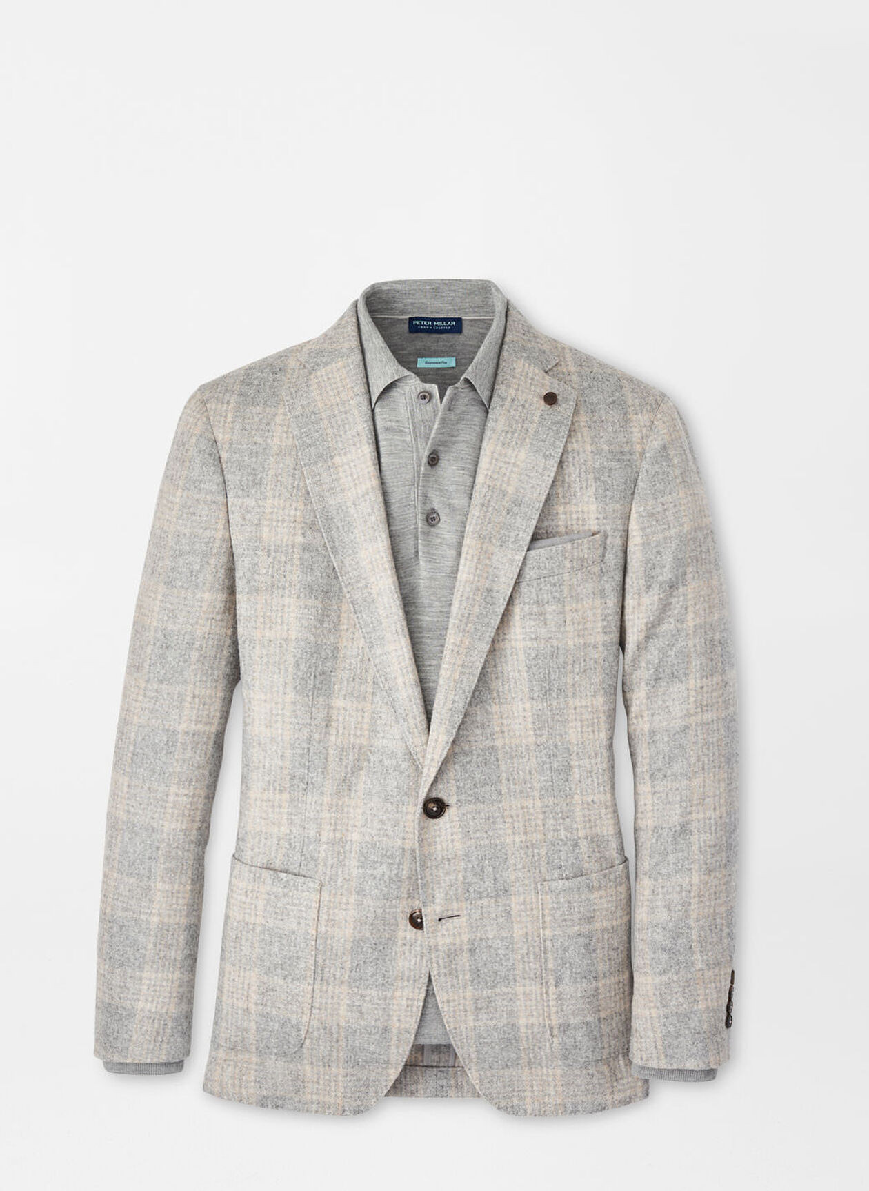 Aclare Plaid Soft Jacket | Peter Millar