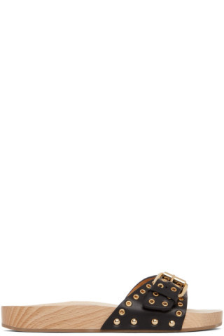 Black Jaso Sandals | SSENSE