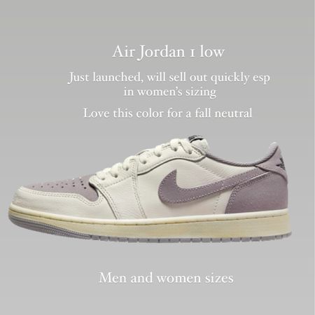 New Air Jordan low - men and women sizes, great neutral for fall, won’t last long 

#LTKshoecrush #LTKfitness #LTKstyletip