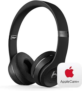 Beats Solo3 Wireless with AppleCare+ for Headphones (2 Years) - Black | Amazon (US)