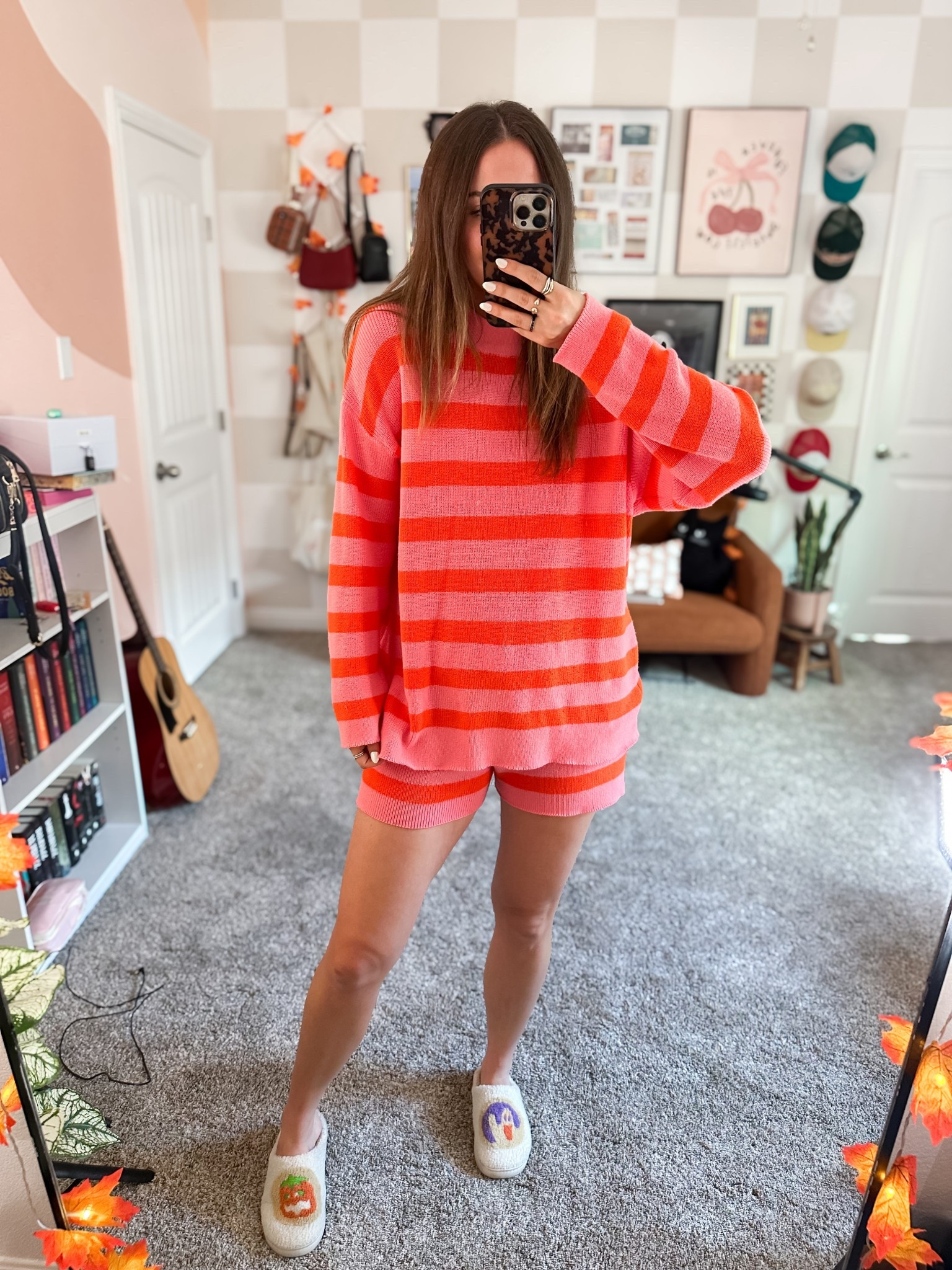 Cozy lounge set! Wearing size large for oversized fit!

#LTKFindsUnder50 #LTKSeasonal