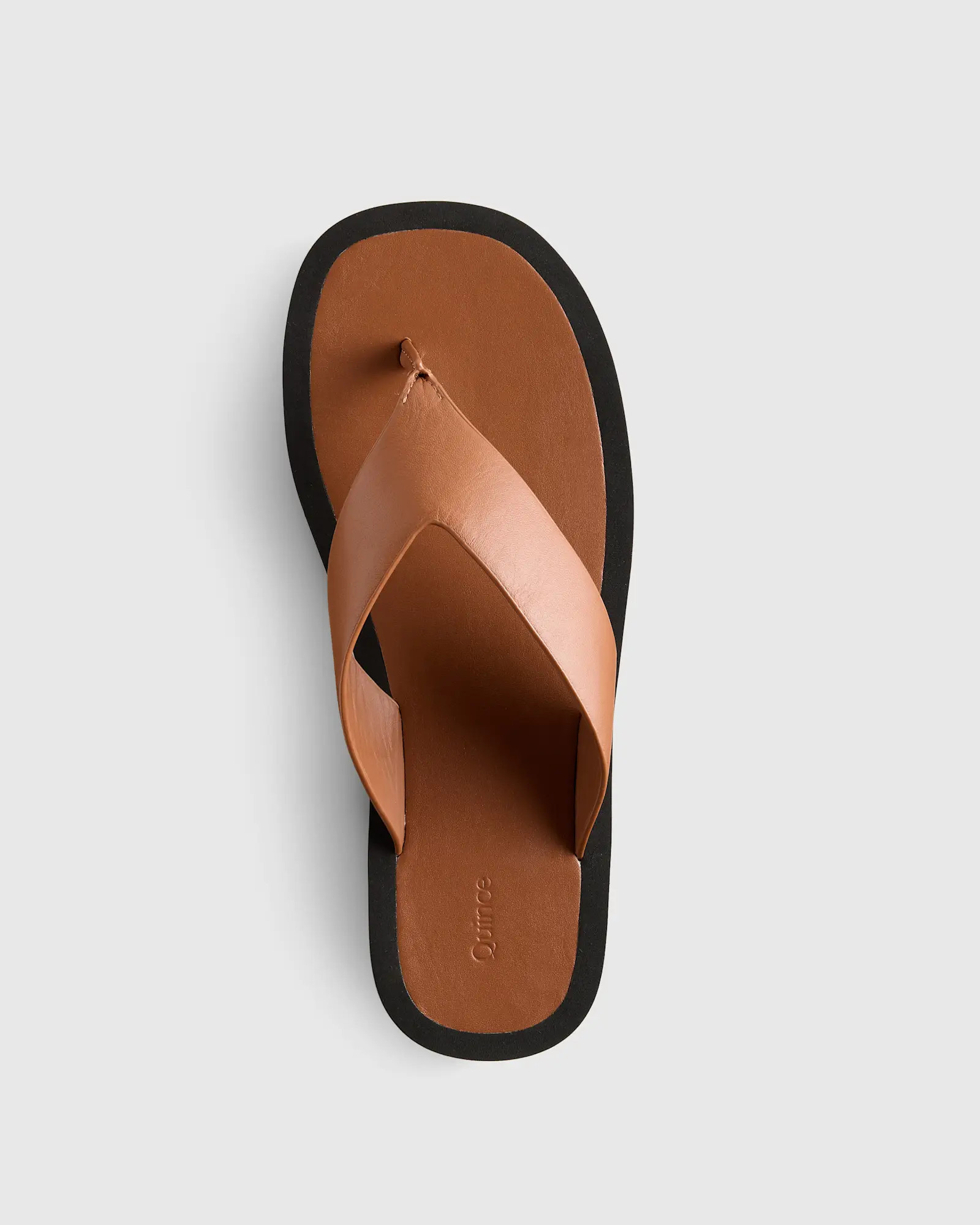 Italian Leather Thong Platform Sandal | Quince