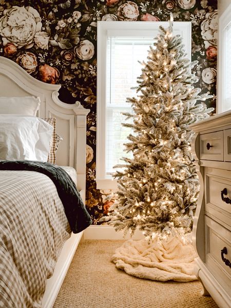 Cozy Christmas bedroom. 

#LTKSeasonal #LTKhome #LTKHoliday