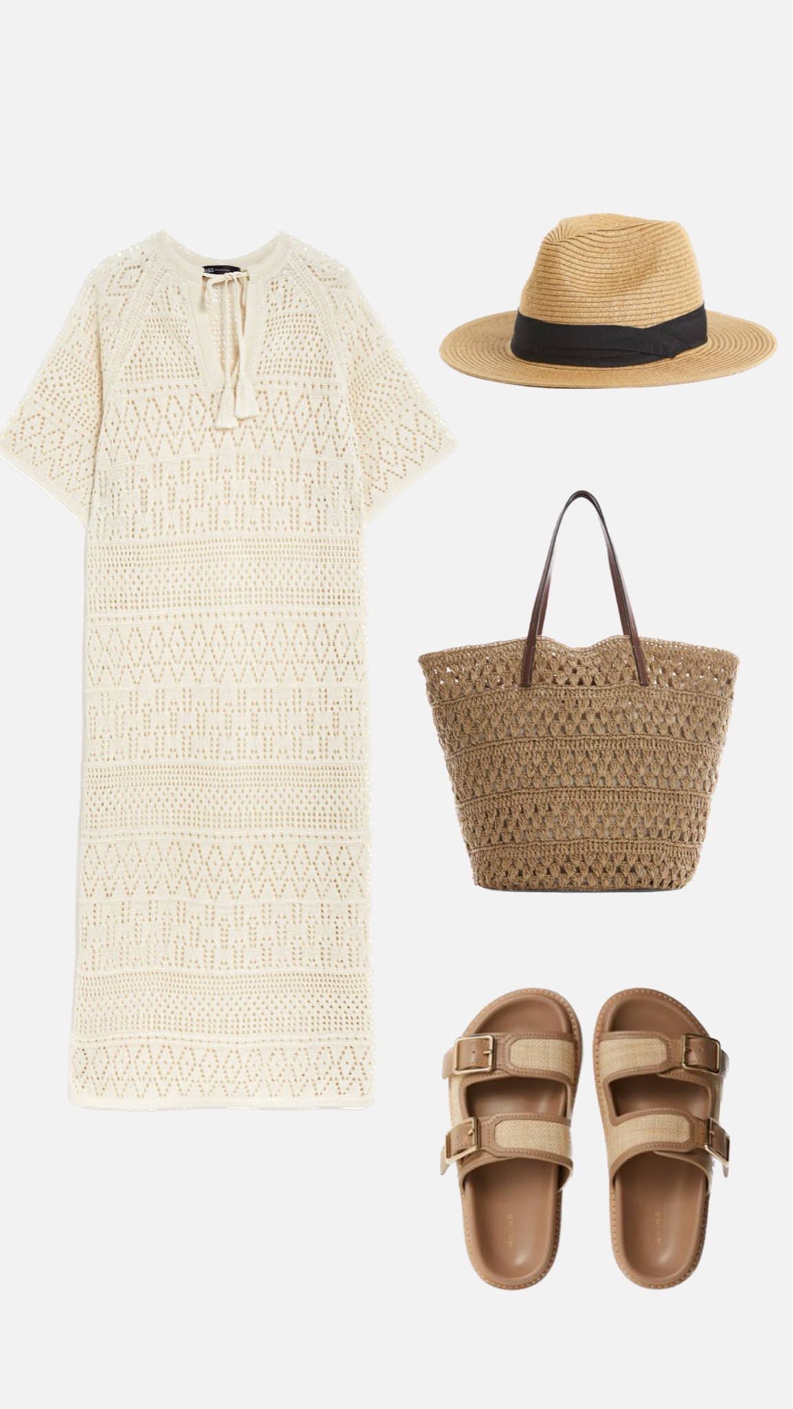 Summer outfit 
Raffia 
Birkenstocks 
Slides 

#LTKunder50 #LTKSeasonal #LTKshoecrush