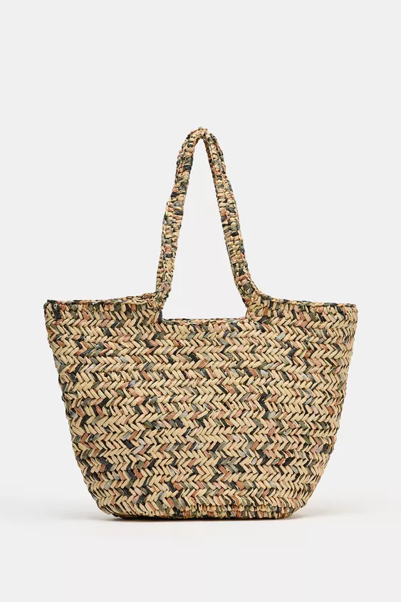 BRAIDED TOTE BAG | Zara UK