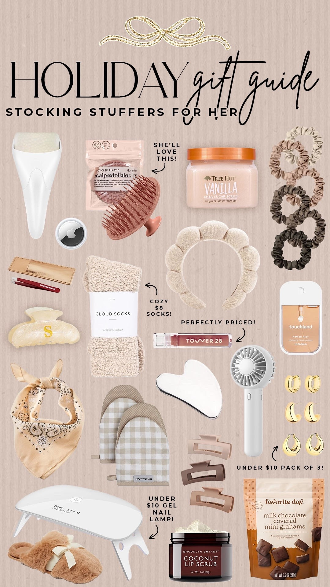 Stocking stuffers for women!

#stockingstuffers

Stocking stuffers for women. For her stocking stuffers. Amazon stocking stuffers. Stocking stuffers under $15. 

#LTKGiftGuide #LTKHoliday #LTKFindsUnder50