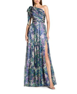 Mac Duggal Side Cut Out One Shoulder Gown | Bloomingdale's Women | Bloomingdale's (US)